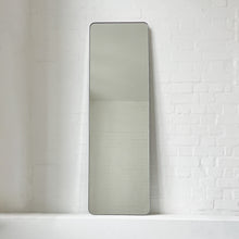 In Stock Quadris™ Rectangular Mirror with Polished Stainless Steel Frame