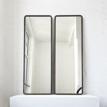 Quadris™ Rectangular Long Mirror with Bronze Patina Mitred Full Frame