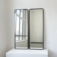 Quadris™ Rectangular Long Mirror with Bronze Patina Mitred Full Frame