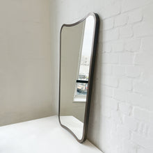 Mid-century style Freeform Mirror with Bronze Patina Full Frame - Vintage N.2