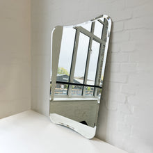 Gio Ponti Inspired Freeform Frameless Mirror with a Bevel