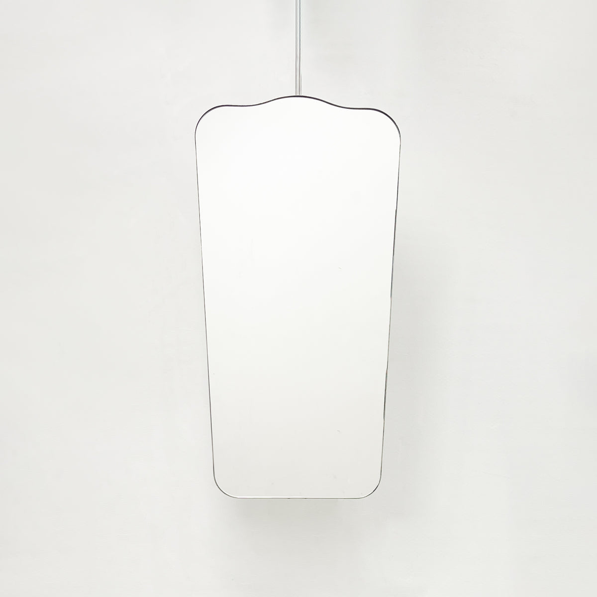 Mid-century Inspired Ceiling Suspended Double-sided Mirror - Vintage N.4