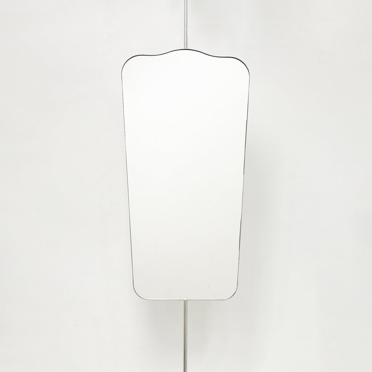 Mid-century Style Countertop to Ceiling Suspended Double-sided Mirror - Vintage N.4