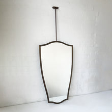 Ceiling Suspended Vintage N.7 Freeform Bevelled Mirror