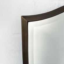 Ceiling Suspended Vintage N.7 Decorative Bevelled Mirror with Bronze Patina Frame