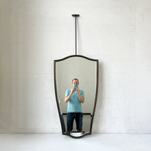 Ceiling Suspended Vintage N.7 Freeform Bevelled Mirror