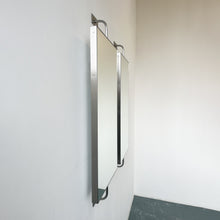 NEW Vorso™ Wall Attached Rotating Rectangular Mirror with Stainless Steel Frame