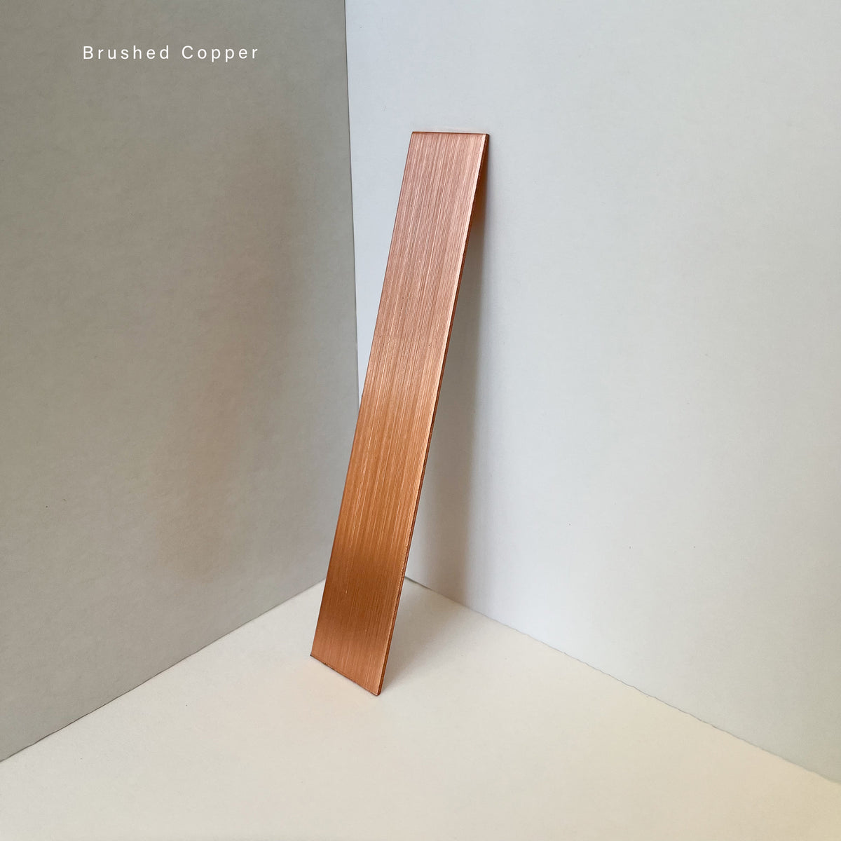 Alguacil & Perkoff Mirrors Brushed Copper Frame Finish Sample