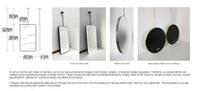 Set of 2 Bespoke Ceiling Suspended Quadris™ Mirrors Front Illumination  Minimalist Frame Polished Stainless Steel Finish 1 Arm (762 X 457 X 41mm)