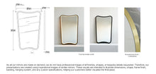 Set of 2 Bespoke Wall Hanging Vintage Series 2 Front Illumination Full Frame Brushed Brass Finish – Unlacquered  (1067 x 660 x 41mm)