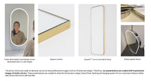 Bespoke AP Triptych Countertop Mirror Minimalist Nickel-Plated Finish No Illumination 2 Bottom Arms (584 x 381 x 30mm) - Second payment