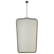 In Stock Mid Century Art Deco Ceiling Suspended Mirror with Bronze Patina Frame - AP Vintage Series Four
