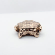 Handcast Miniature Necora Crab Animal Bronze Sculpture by Javier de la Rosa