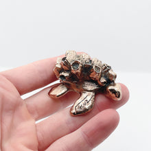 Handcast Miniature Sea Turtle Animal Bronze Sculpture by Javier de la Rosa