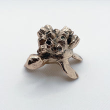 Handcast Miniature Sea Turtle Animal Bronze Sculpture by Javier de la Rosa