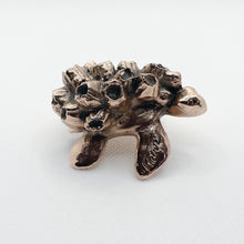 Handcast Miniature Sea Turtle Animal Bronze Sculpture by Javier de la Rosa