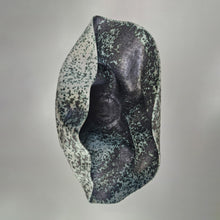 No. 159 Wide Undulating Form with a Speckled Glaze, Ceramic Sculpture Vessel