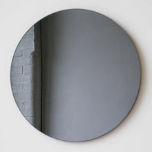 Orbis™ Rose gold Tinted Contemporary Round Frameless Mirror