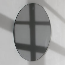 Orbis™ Contemporary Black Tinted Round Frameless Mirror