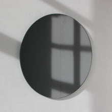 Orbis™ Contemporary Black Tinted Round Frameless Mirror