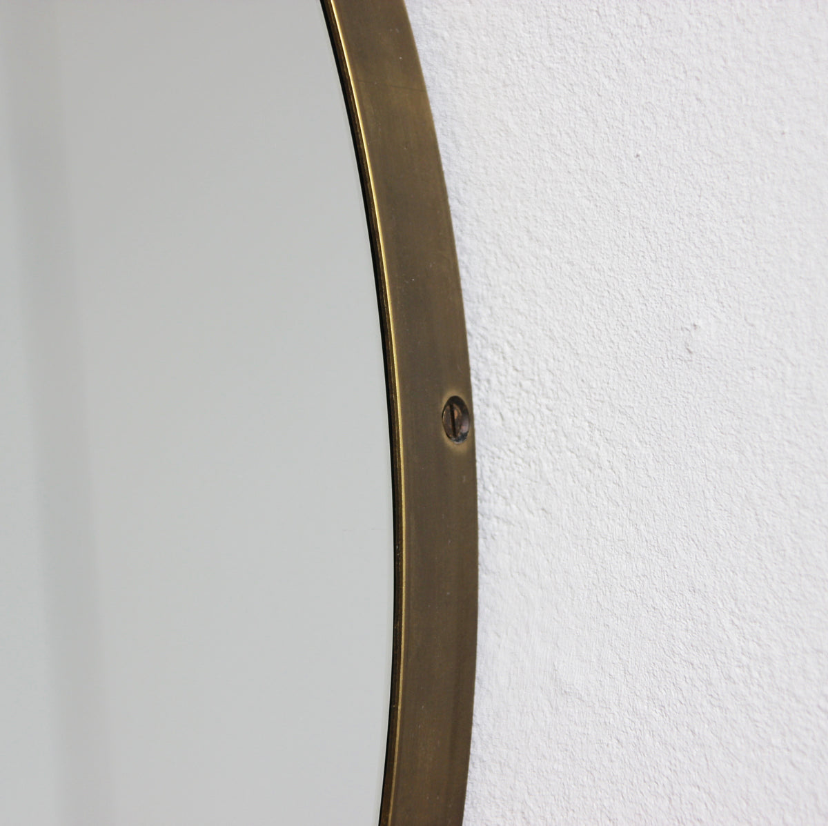 Bapa™ Freeform Organic Mirror with a Bronze Patina Frame