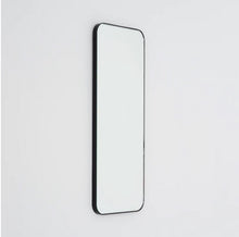 Set of 2 Bespoke Quadris™ Mirrors Matte Black Frame (RAL 9005) (1575 x 533.4 x 24)