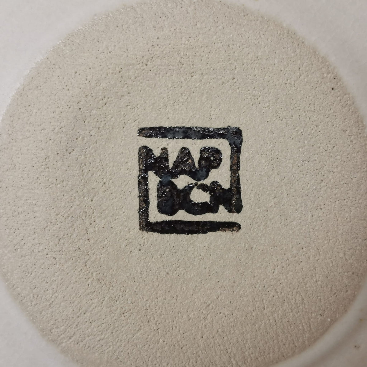 White Dehydrated Form Black Marking, Unique Ceramic Sculpture Vessel N.75, Objet d'Art