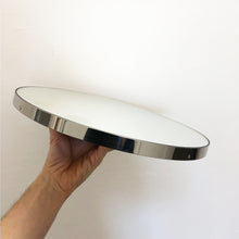 Orbis™ Round Minimalist Mirror with Stainless Steel Frame, Customisable