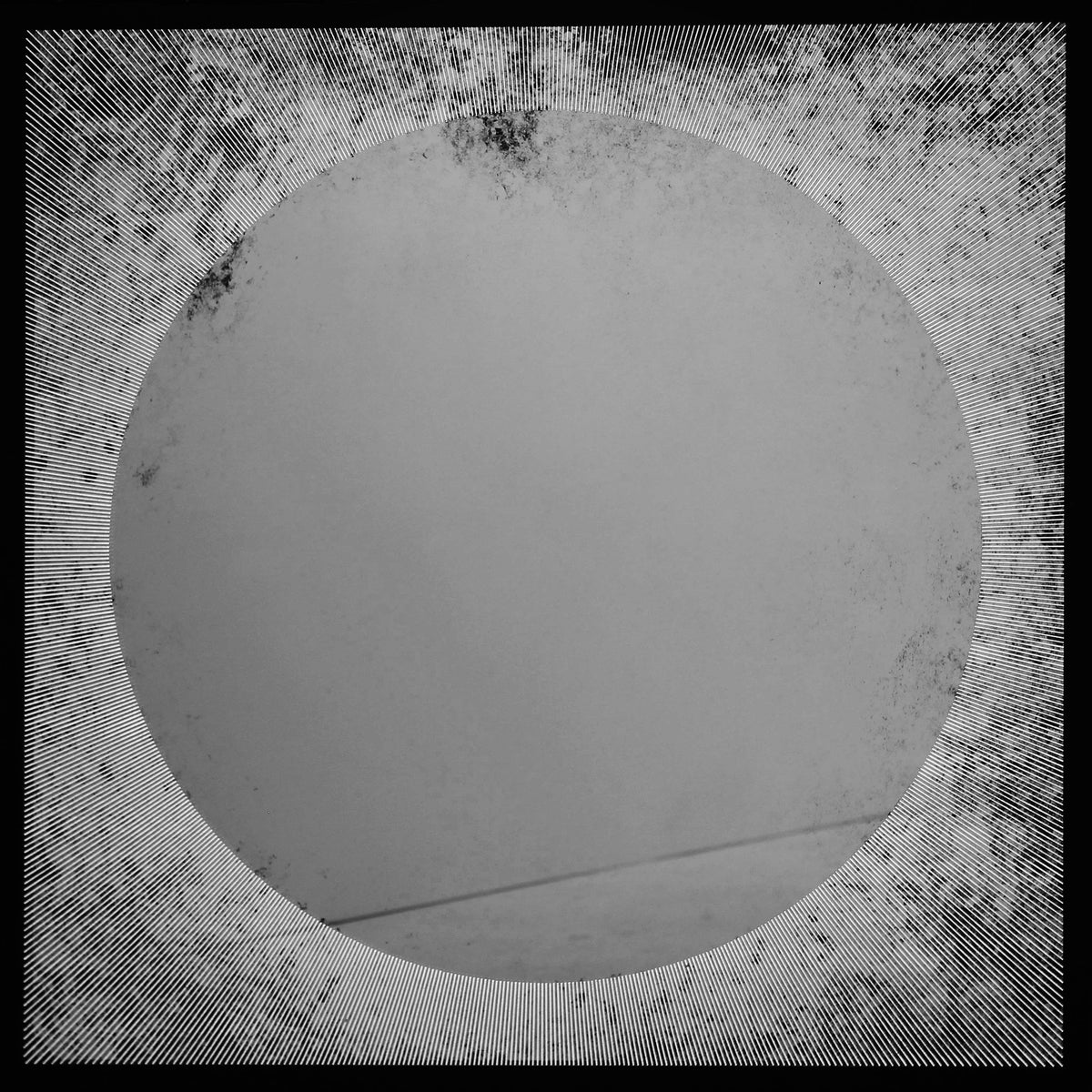 Sunrise™ Antiqued and Finely Etched Illuminated Mirror with Blackened Metal Frame
