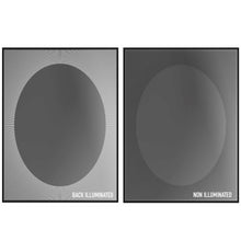Oval Sunrise™ Frameless Illuminated Mirror