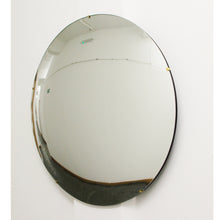 Orbis™ Round Convex Minimalist Frameless Mirror