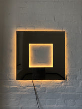 Back Illuminated Contemporary Bronze Tinted Square Donut™ Mirror