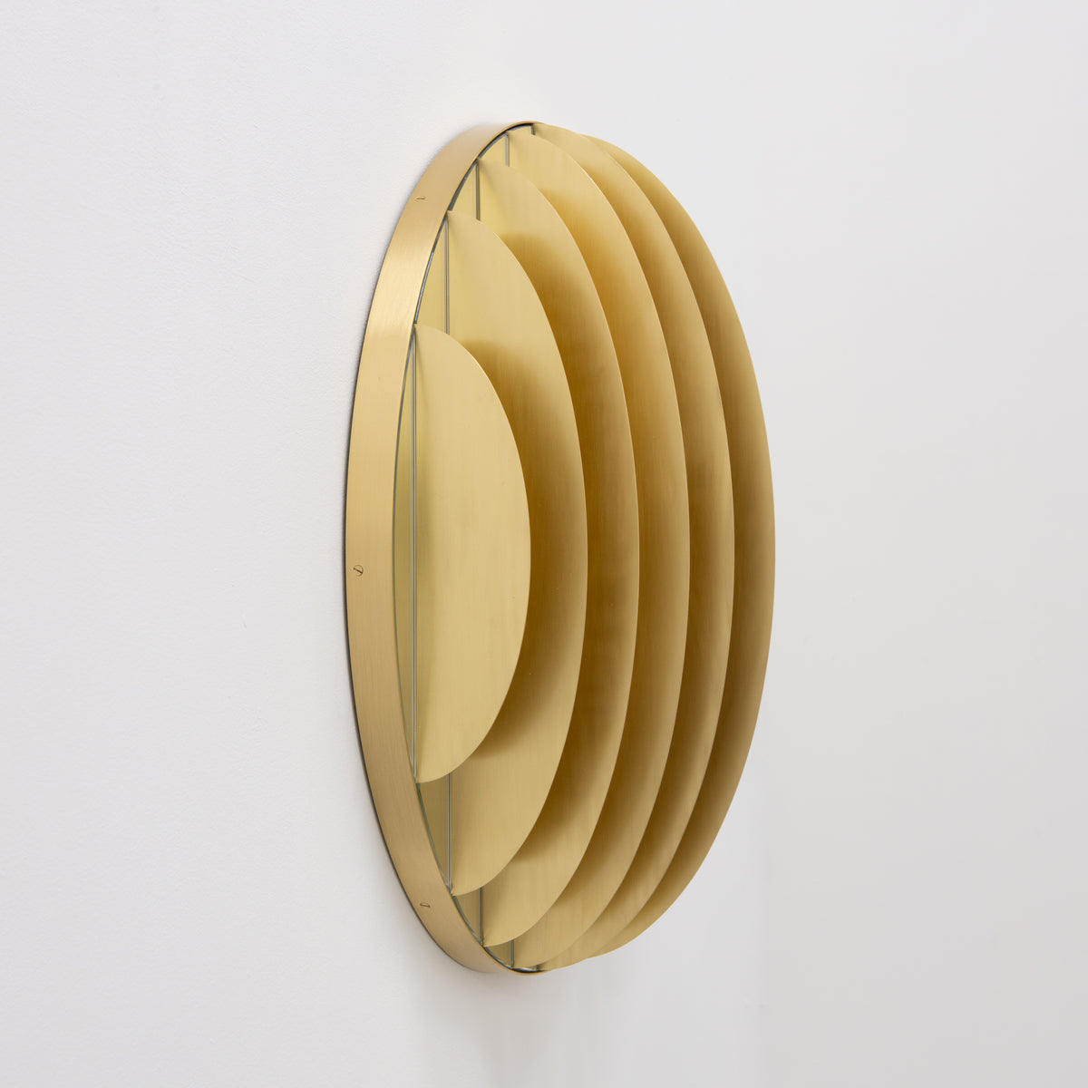 Hila™  Special Edition 3D Designer Handcrafted Brass Mirror
