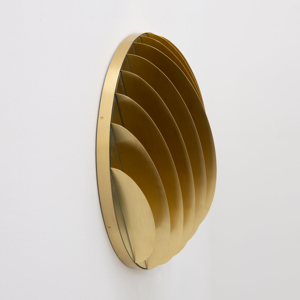 Hila™  Special Edition 3D Designer Handcrafted Brass Mirror