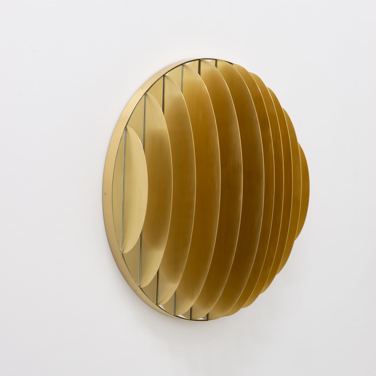 Hila™  Special Edition 3D Designer Handcrafted Brass Mirror