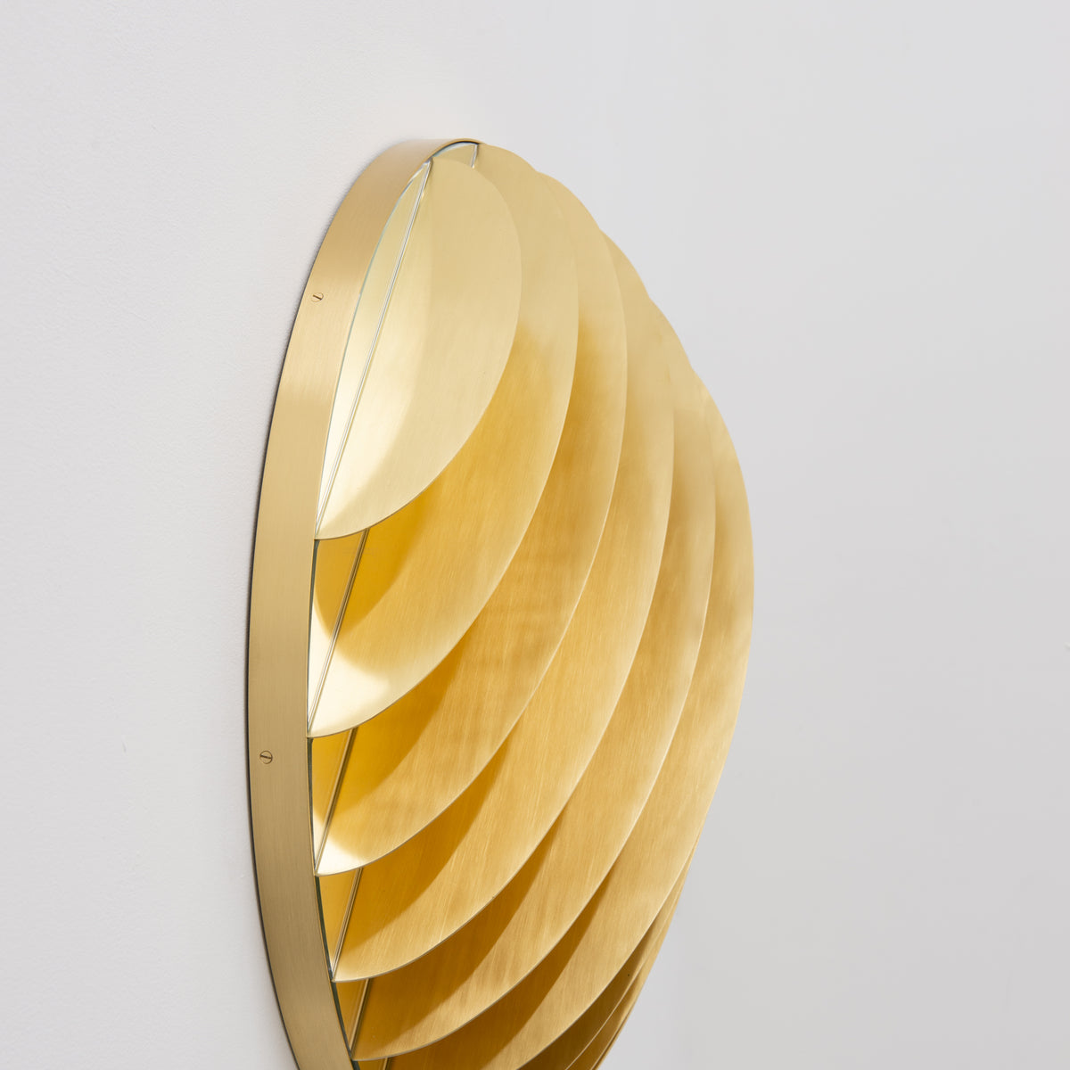 Hila™  Special Edition 3D Designer Handcrafted Brass Mirror