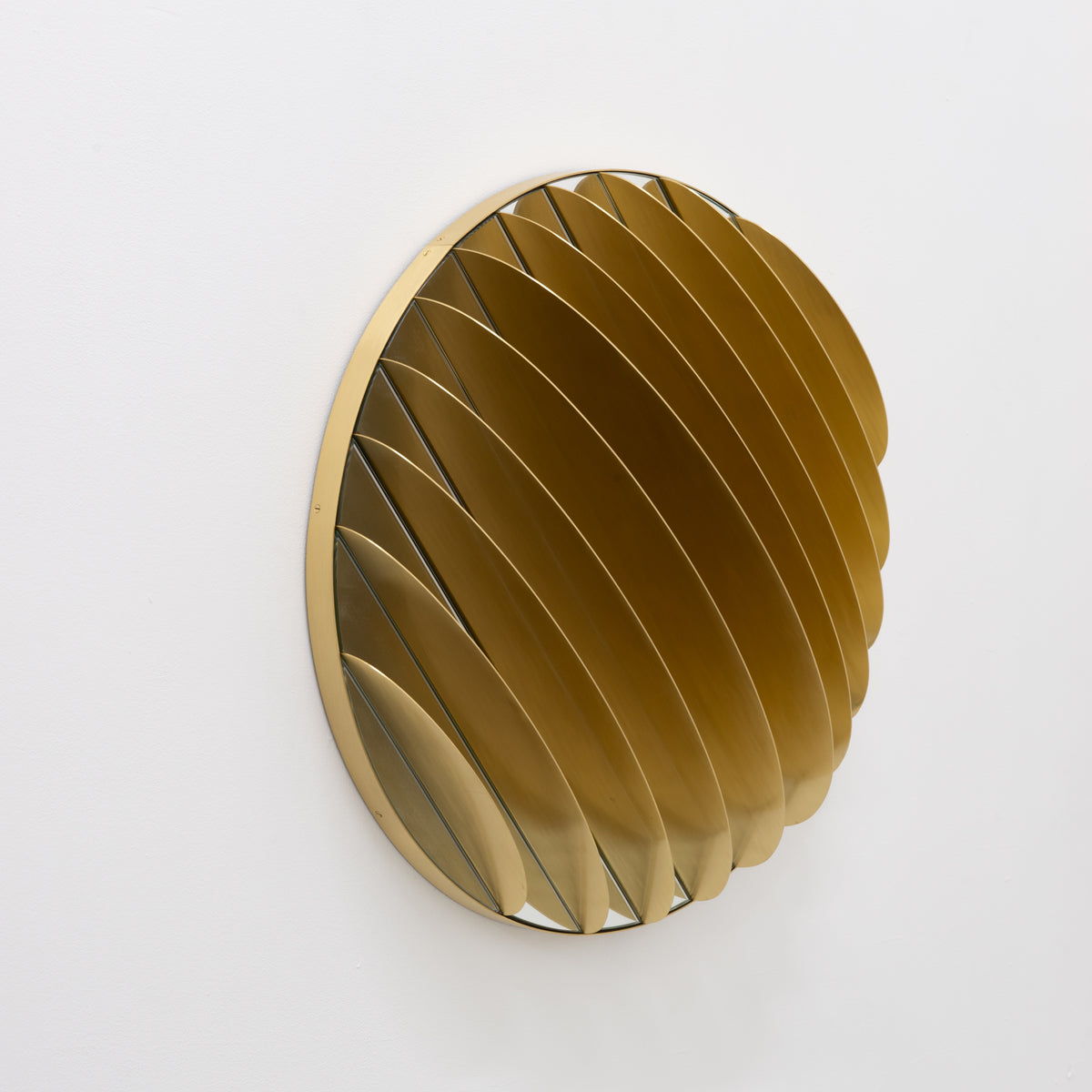 Hila™  Special Edition 3D Designer Handcrafted Brass Mirror