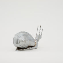 Handmade Nickel plated Decorative Snail, Large Paperweight