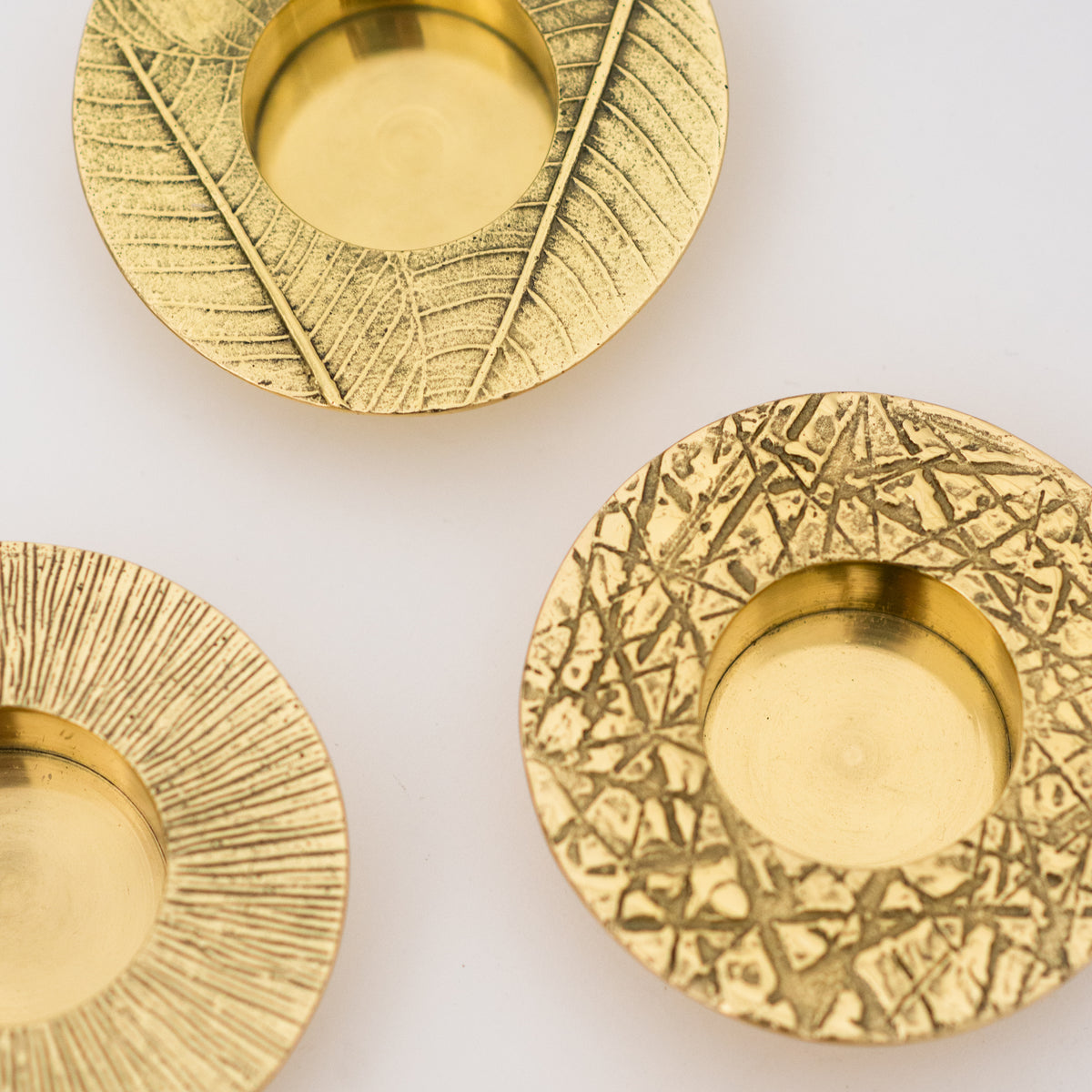 Brass Kutch Tealight Candleholder