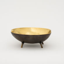 Brass Bowl With Legs, Vide-poche