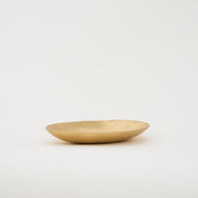 Set of 3 Handmade Brushed Brass Decorative Plates, Vide-Poche