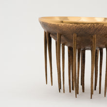 Unique Handmade Cast Bronze Decorative Bowl