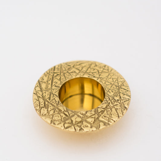 Brass Kutch Tealight Candleholder