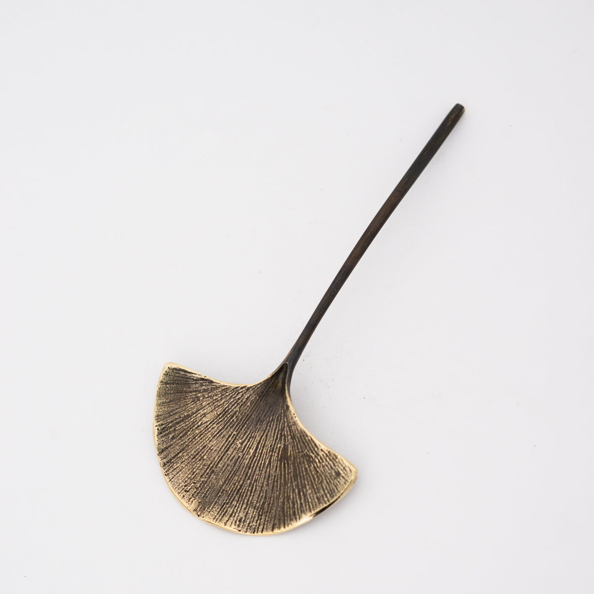 Gingko Brass Leaf Paperweight