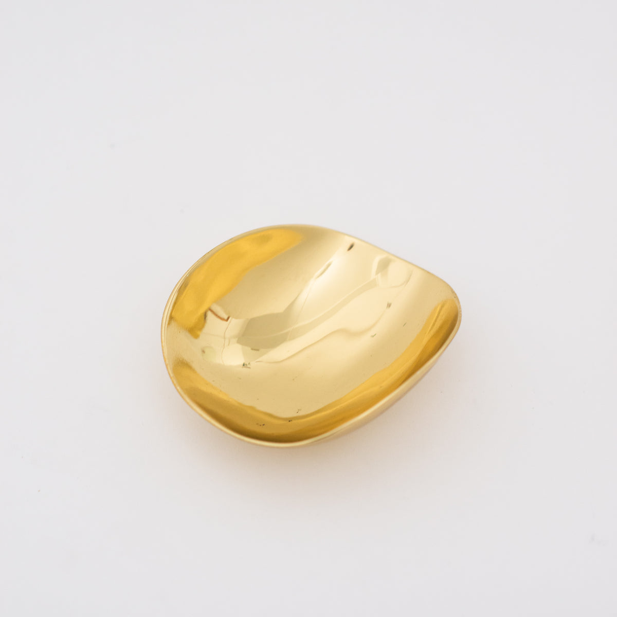 Set of three Brushed Brass Decorative Bowls, Vide-poche
