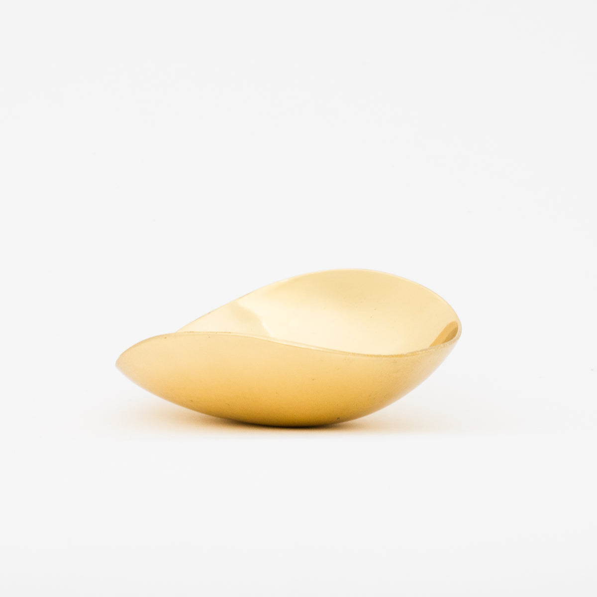 Set of three Brushed Brass Decorative Bowls, Vide-poche