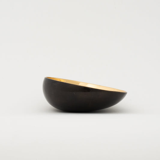 Handmade Cast Bronze Indian Bowl, Vide-Poche