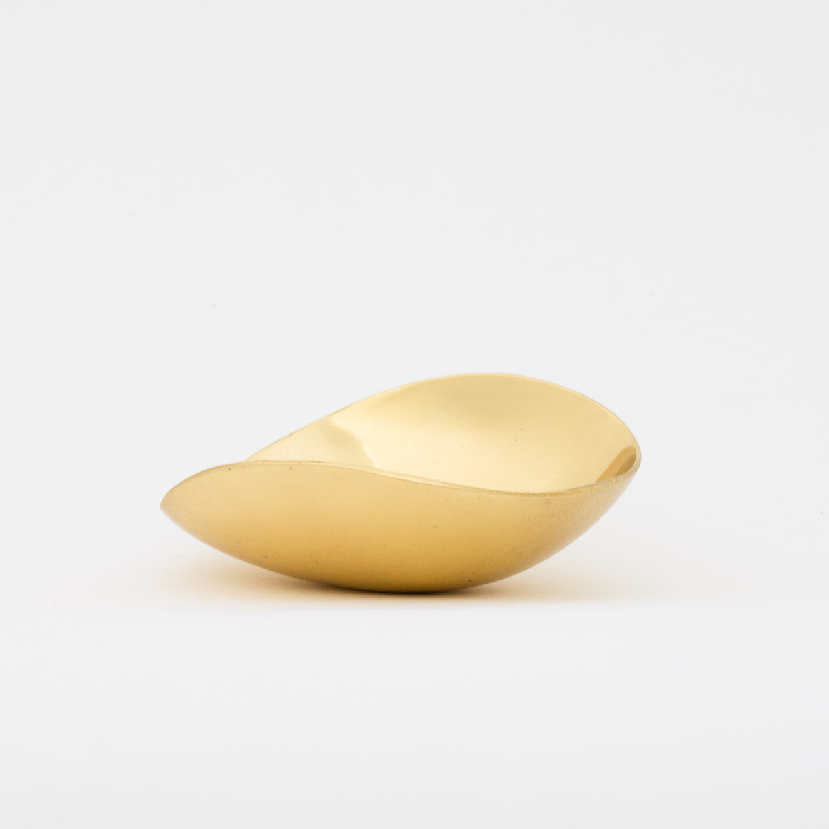 Handcast Brass Shallow Bowl