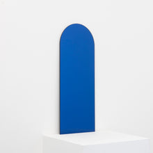 Arcus™ Arch shaped Blue Tinted Contemporary Frameless Mirror