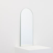 Arcus™ Arched Minimalist Frameless Mirror with a Floating Effect